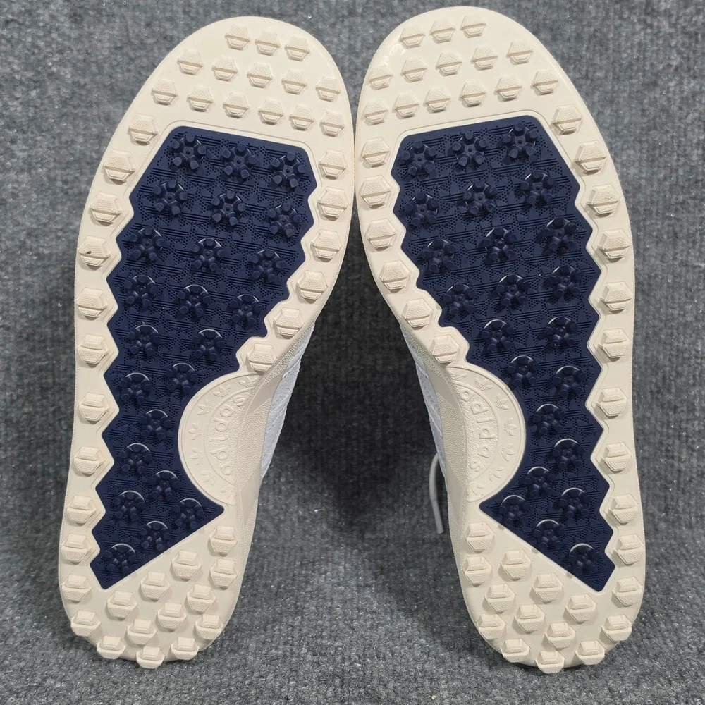 Adidas Coursecup Spikeless Golf Shoes White Leather IH2264 Mens 9.5 Womens 10.5